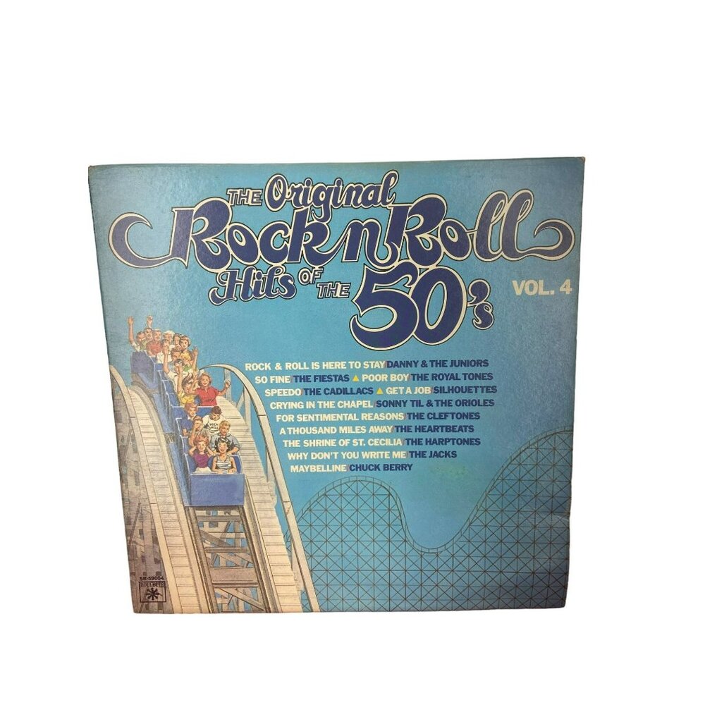 ORIGINAL ROCK N' ROLL HITS OF THE 50'S VOL. 4 vinyl record‎